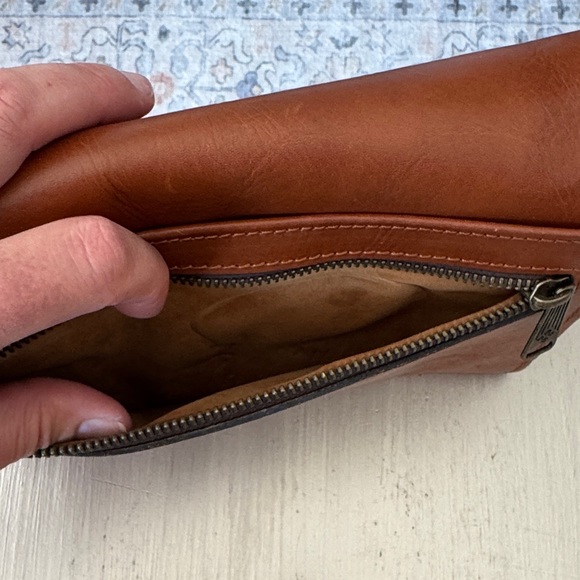 Patricia Nash Brown Leather Crossbody Bag - Picture 11 of 14